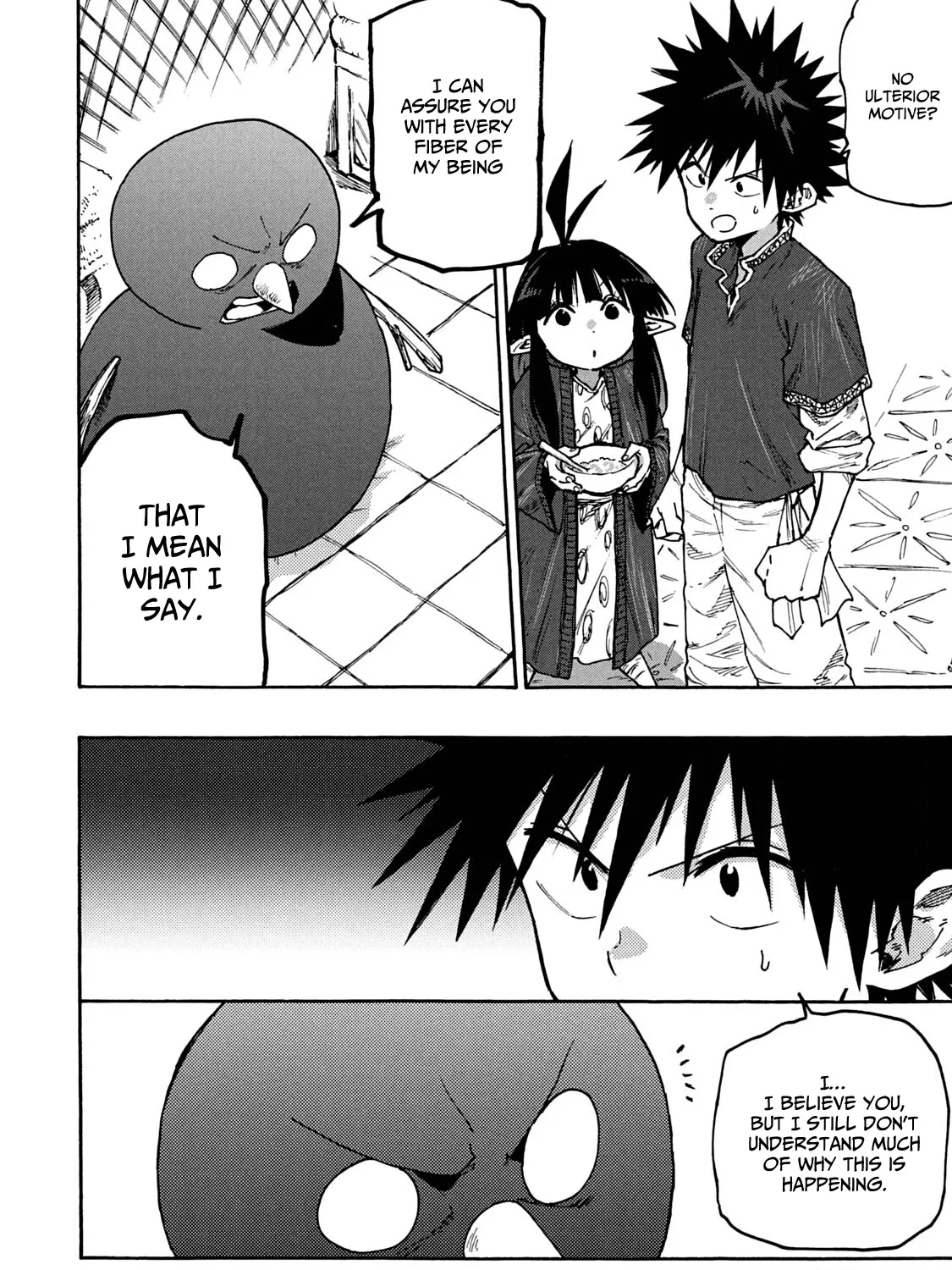 Mazumeshi Elf to Youbokugurashi Chapter 67 page 35 - 