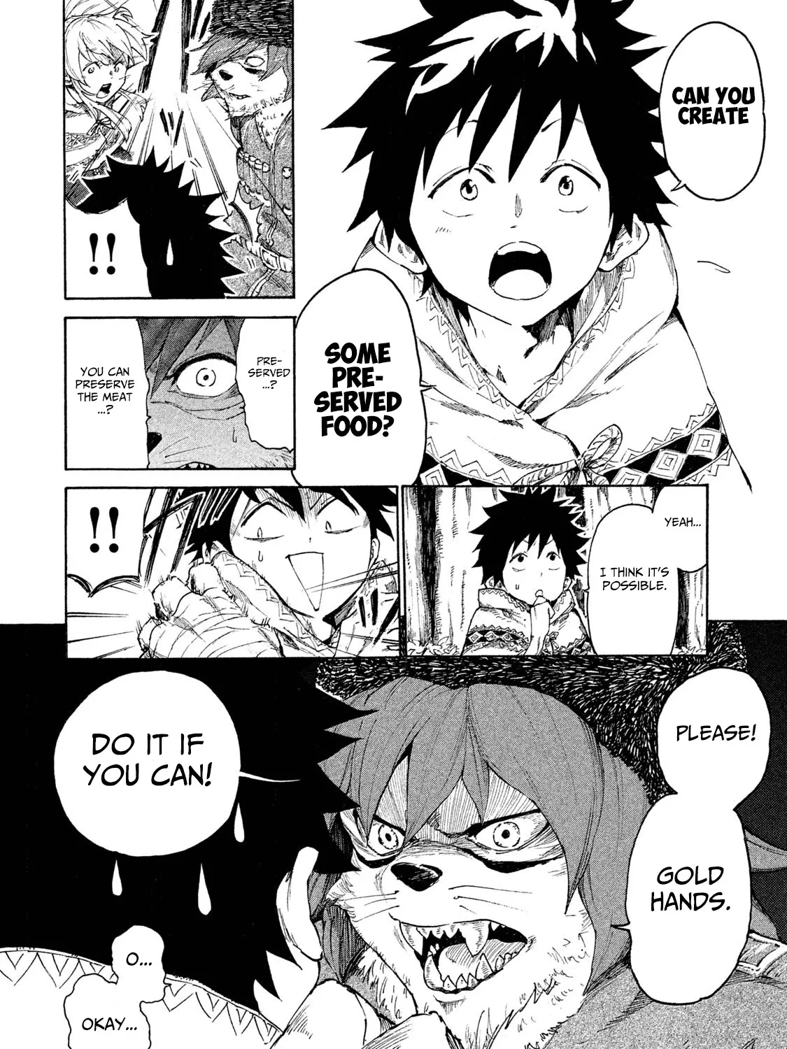 Mazumeshi Elf to Youbokugurashi Chapter 7 page 12 - 