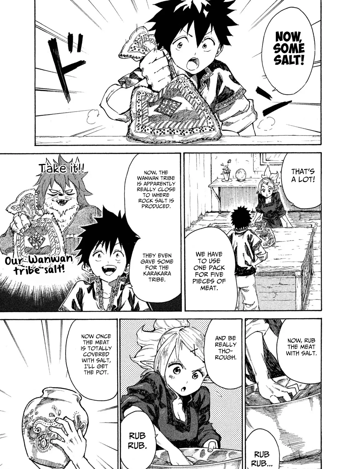 Mazumeshi Elf to Youbokugurashi Chapter 7 page 18 - 