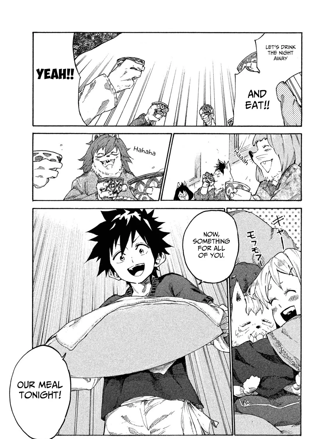 Mazumeshi Elf to Youbokugurashi Chapter 7 page 34 - 