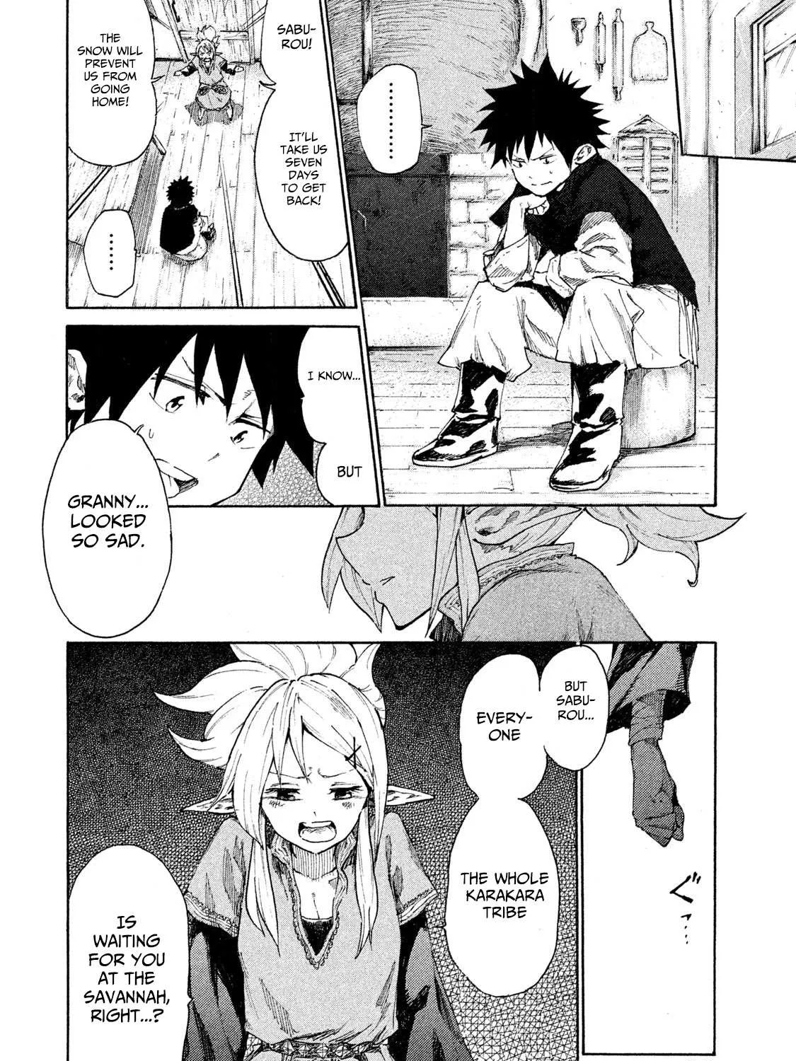 Mazumeshi Elf to Youbokugurashi Chapter 7 page 48 - 
