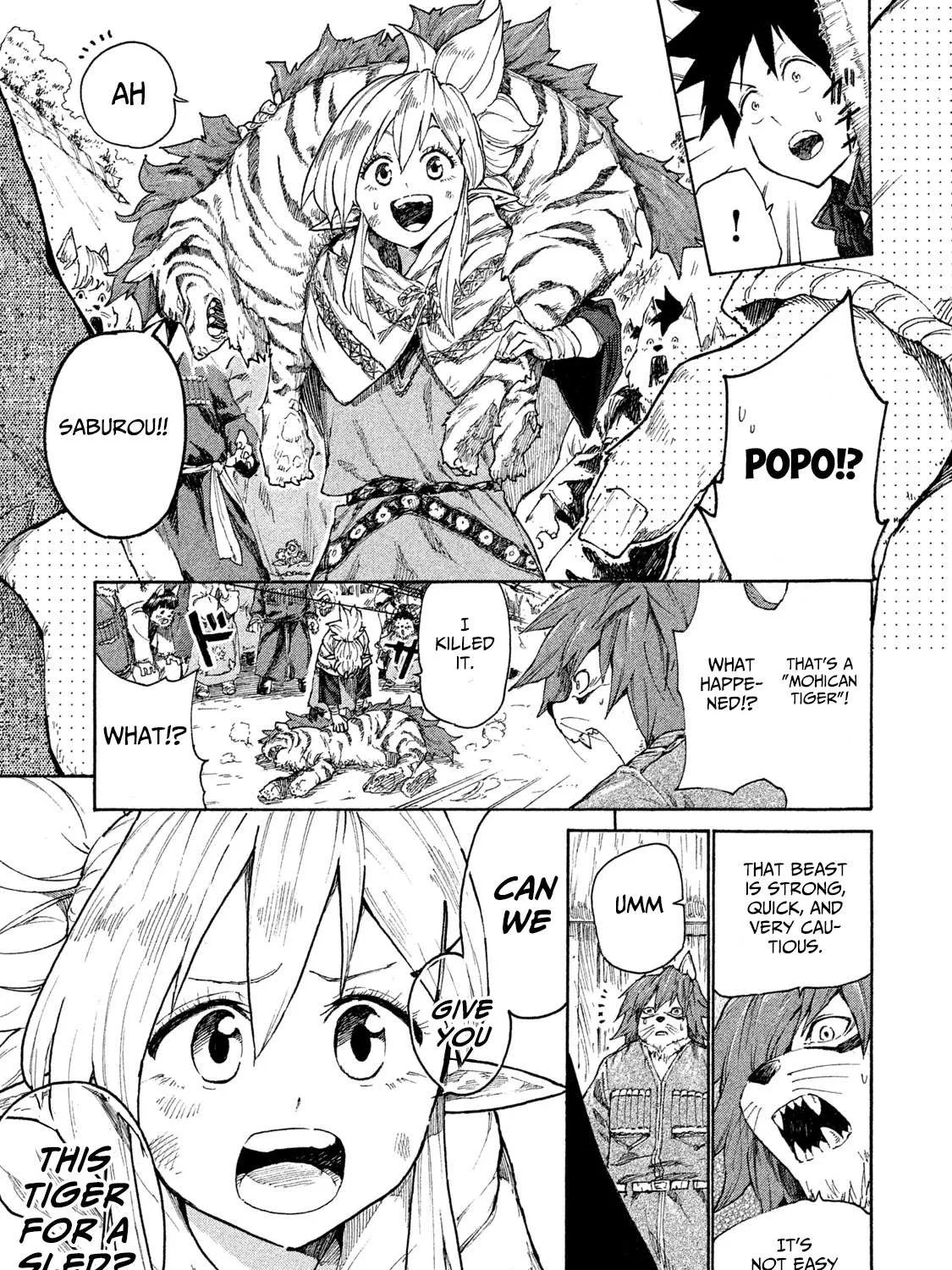 Mazumeshi Elf to Youbokugurashi Chapter 7 page 58 - 