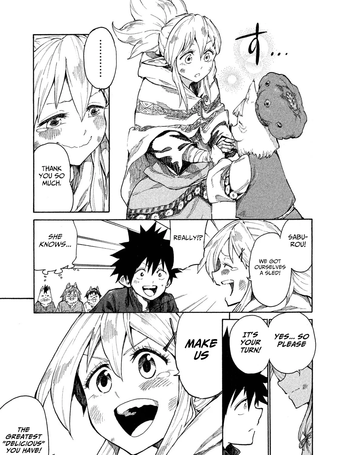 Mazumeshi Elf to Youbokugurashi Chapter 7 page 62 - 