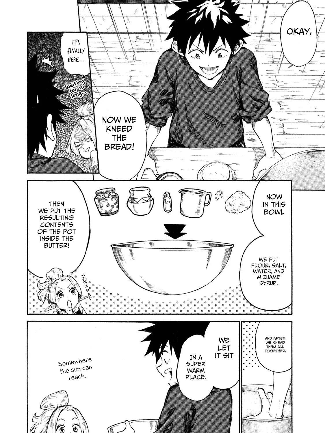 Mazumeshi Elf to Youbokugurashi Chapter 7 page 72 - 