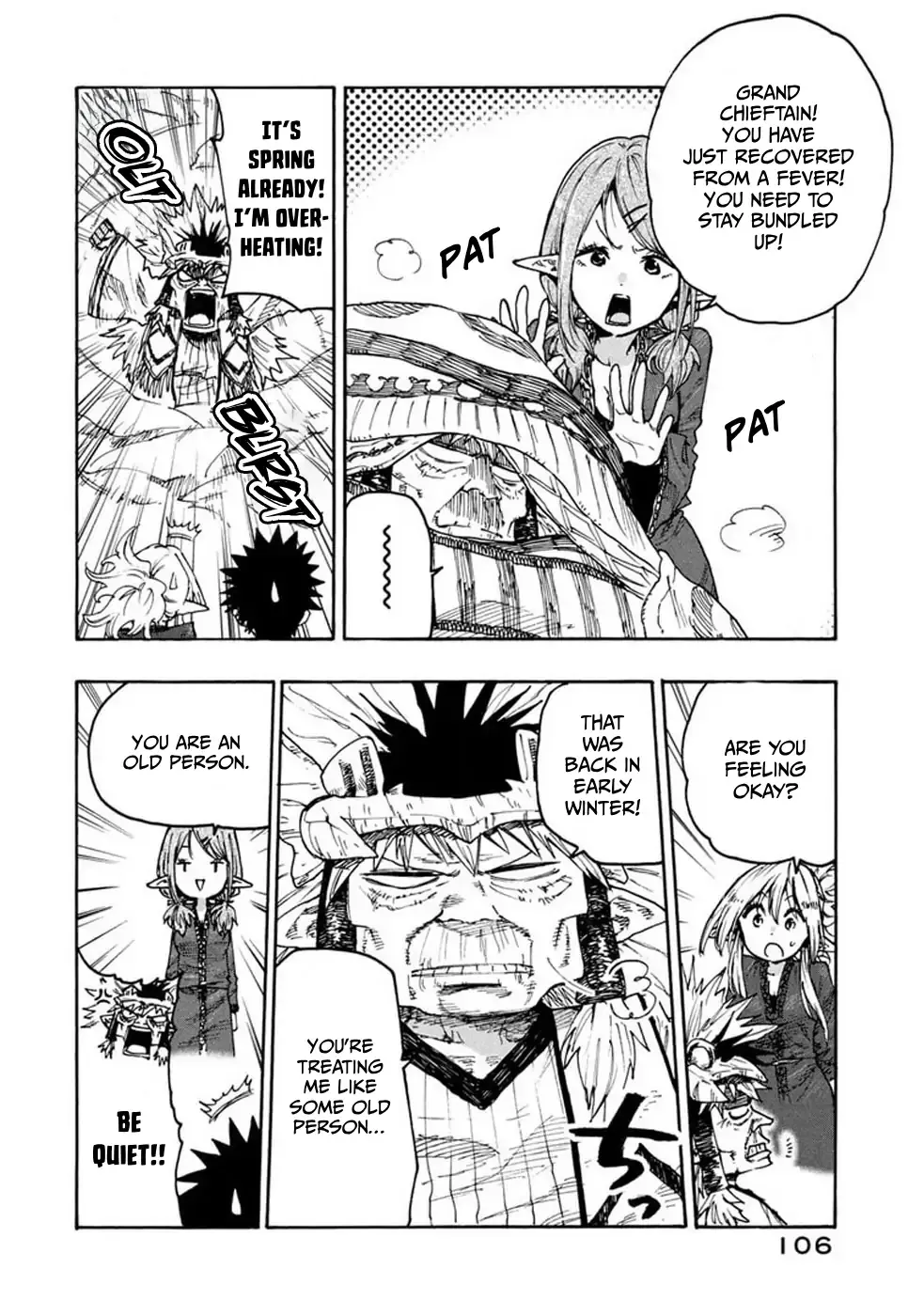 Mazumeshi Elf to Youbokugurashi Chapter 73 page 10 - 