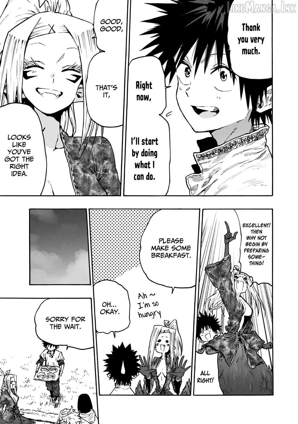 Mazumeshi Elf to Youbokugurashi Chapter 76 page 13 - 