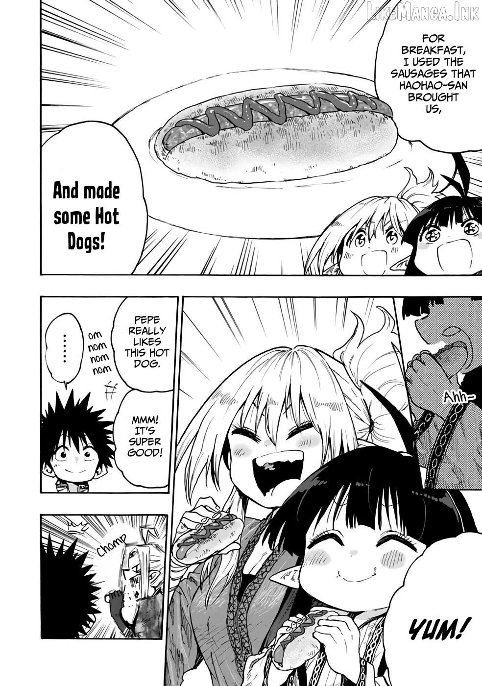 Mazumeshi Elf to Youbokugurashi Chapter 76 page 14 - 
