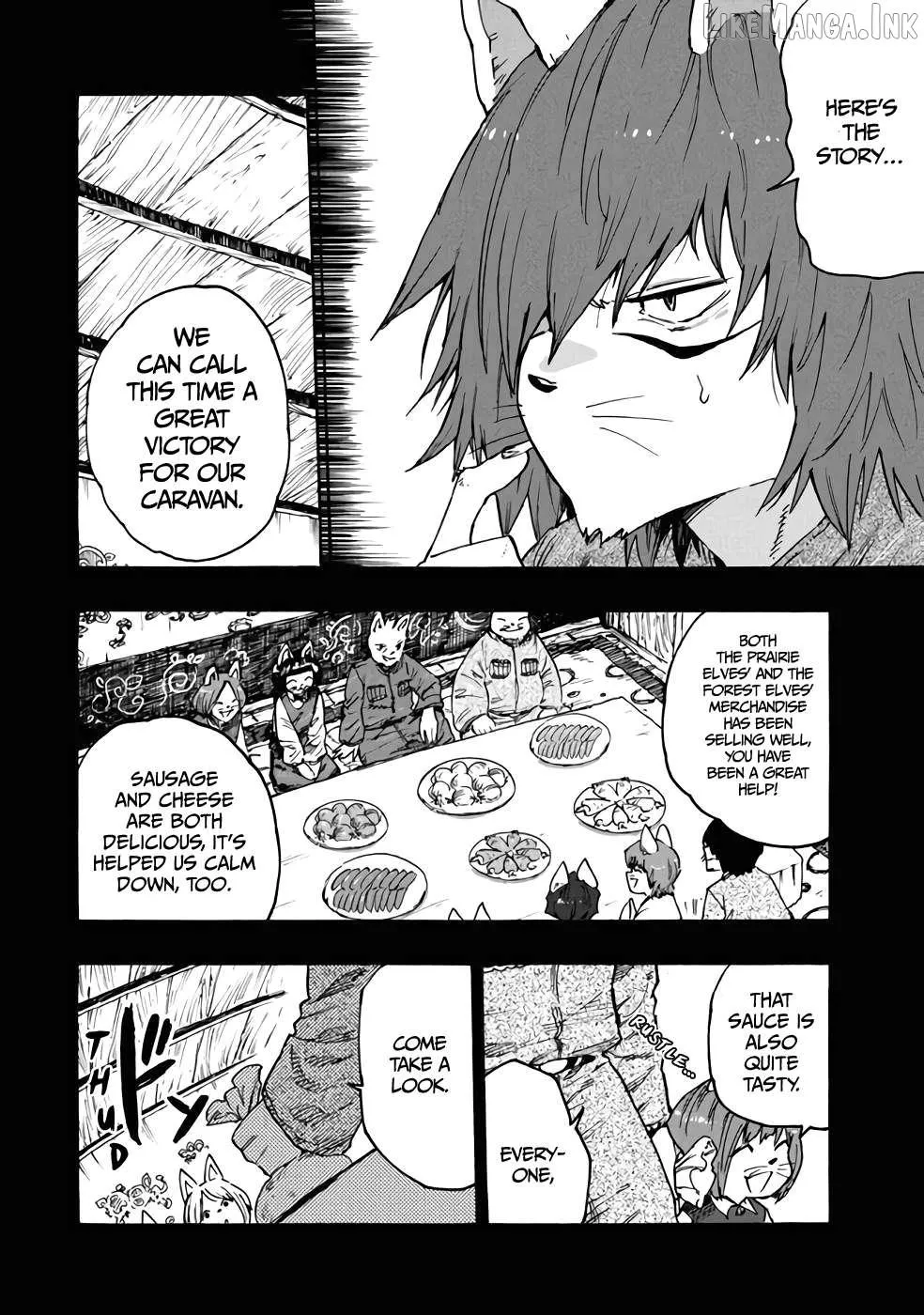 Mazumeshi Elf to Youbokugurashi Chapter 77 page 13 - 