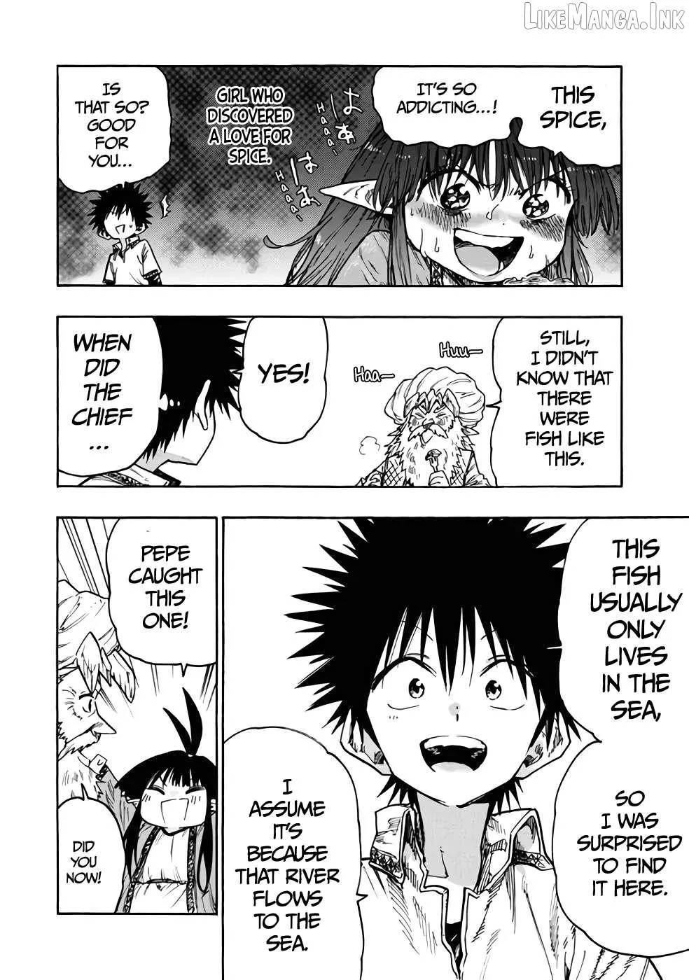 Mazumeshi Elf to Youbokugurashi Chapter 77 page 21 - 