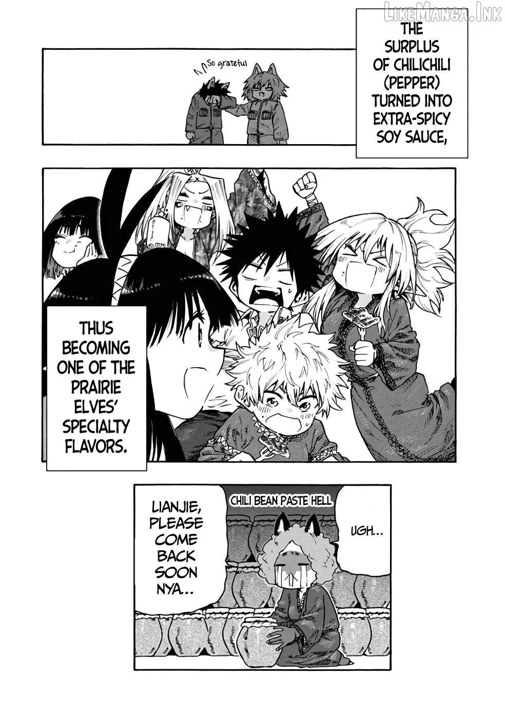 Mazumeshi Elf to Youbokugurashi Chapter 77 page 23 - 