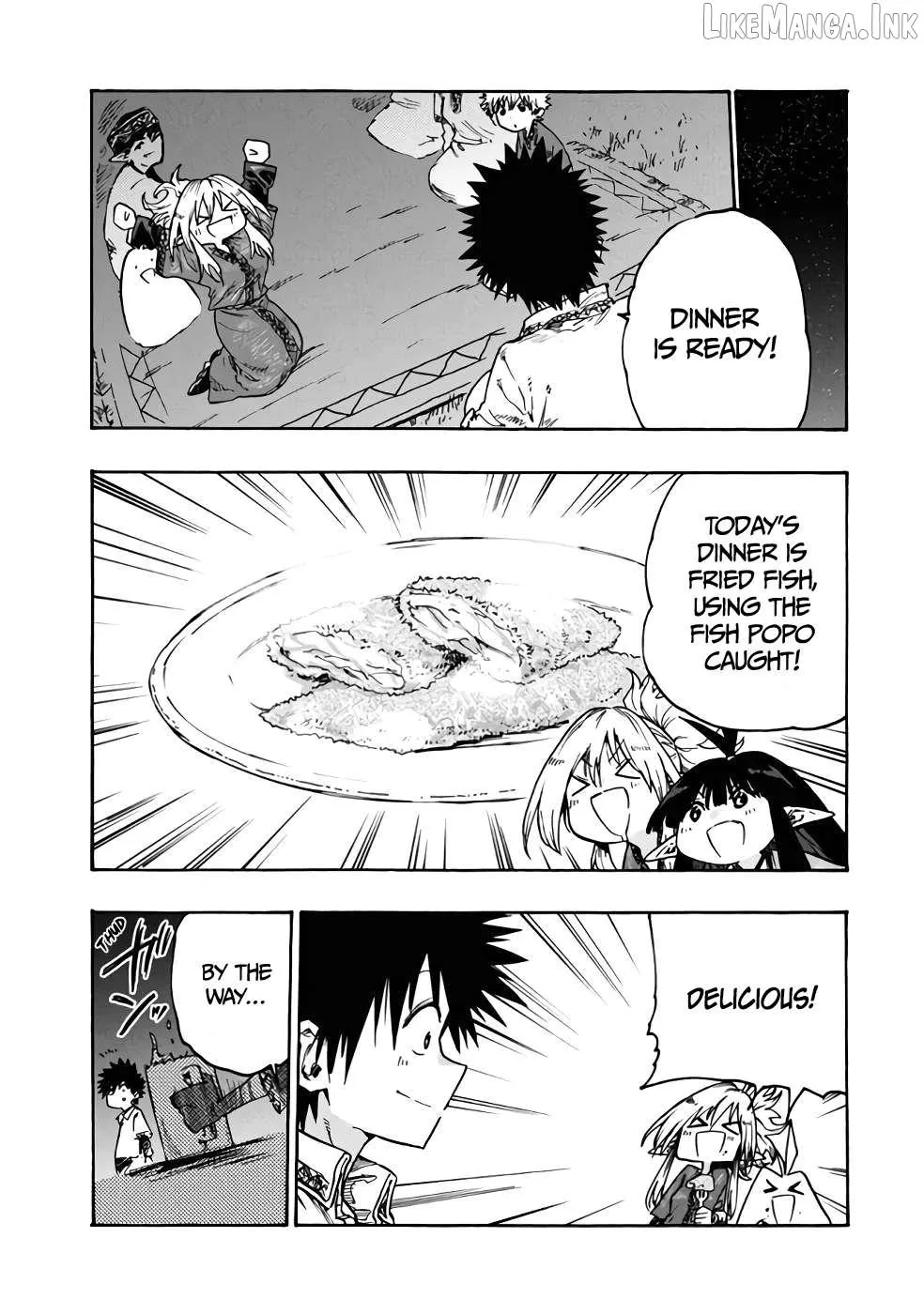 Mazumeshi Elf to Youbokugurashi Chapter 77 page 10 - 