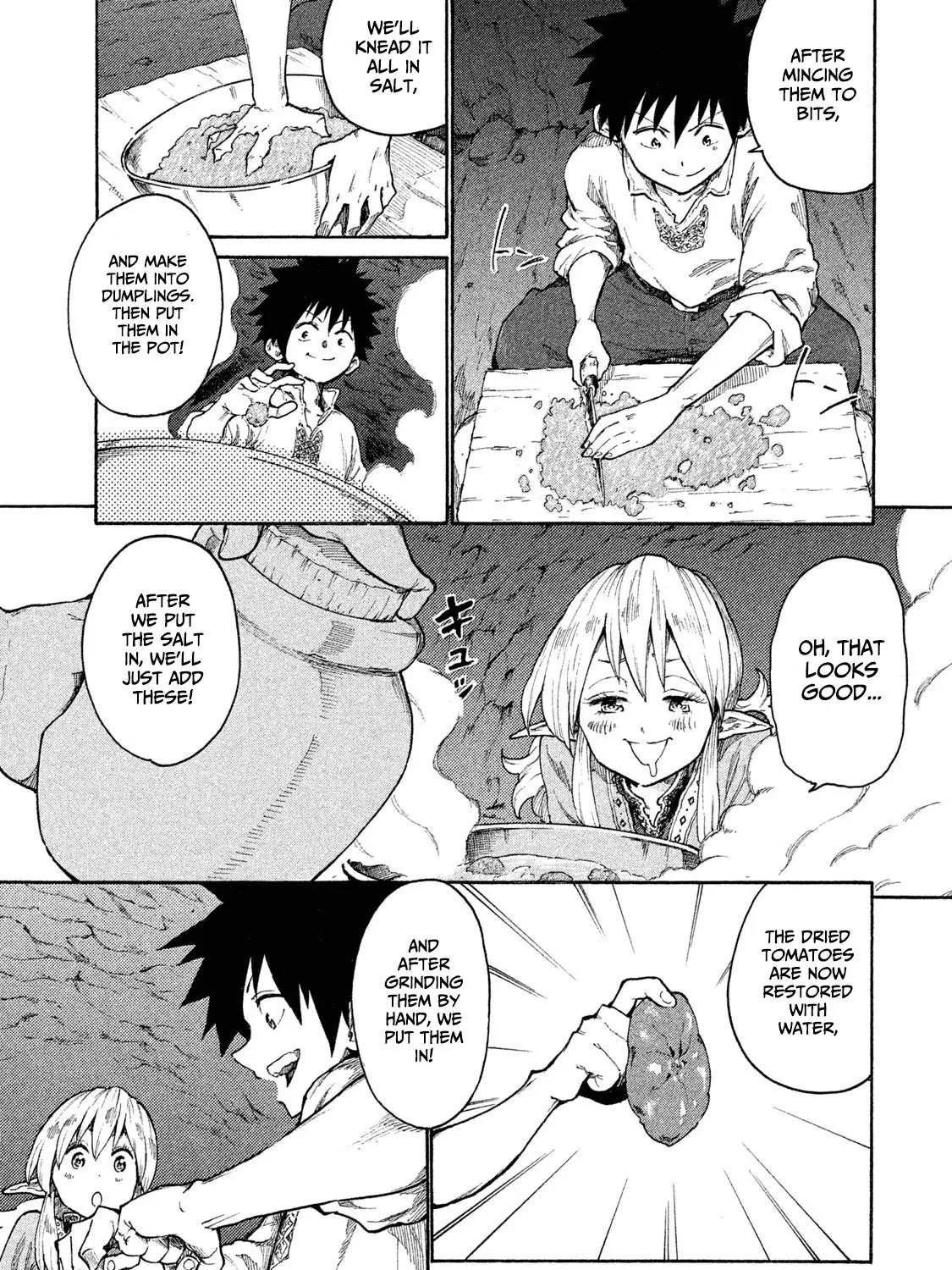 Mazumeshi Elf to Youbokugurashi Chapter 9 page 21 - 