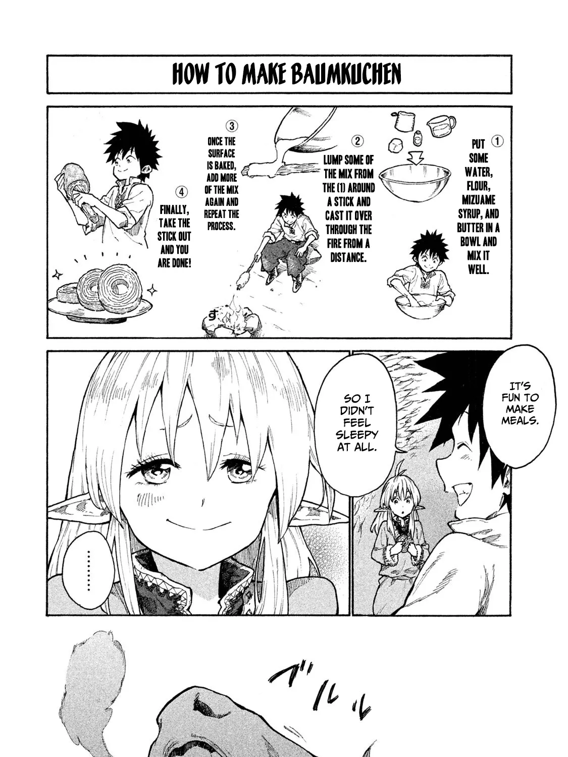 Mazumeshi Elf to Youbokugurashi Chapter 9 page 39 - 