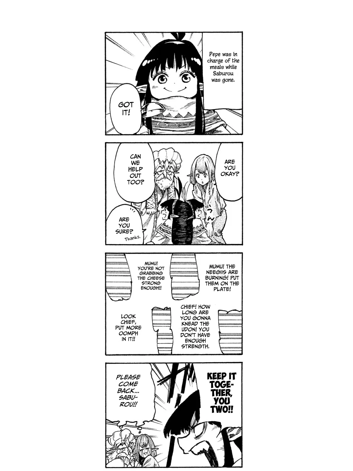 Mazumeshi Elf to Youbokugurashi Chapter 9 page 51 - 