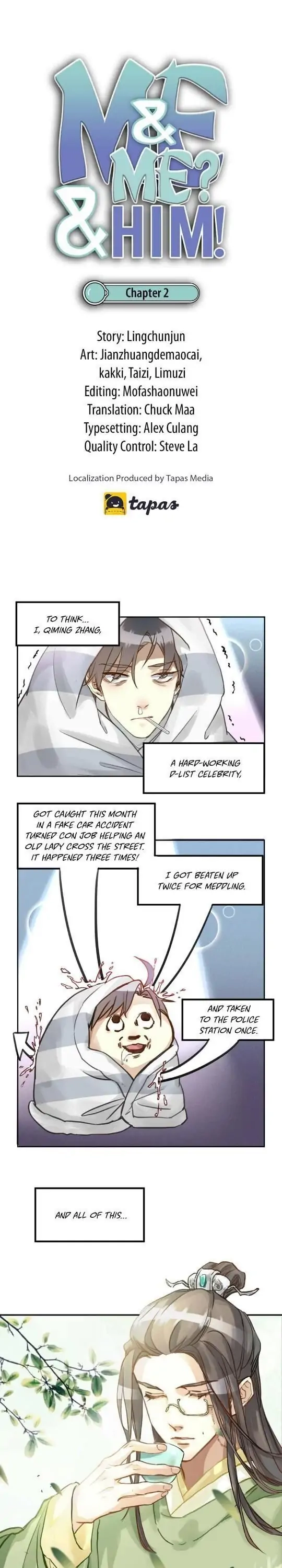 Me & Me? & Him! Chapter 2 page 1 - 