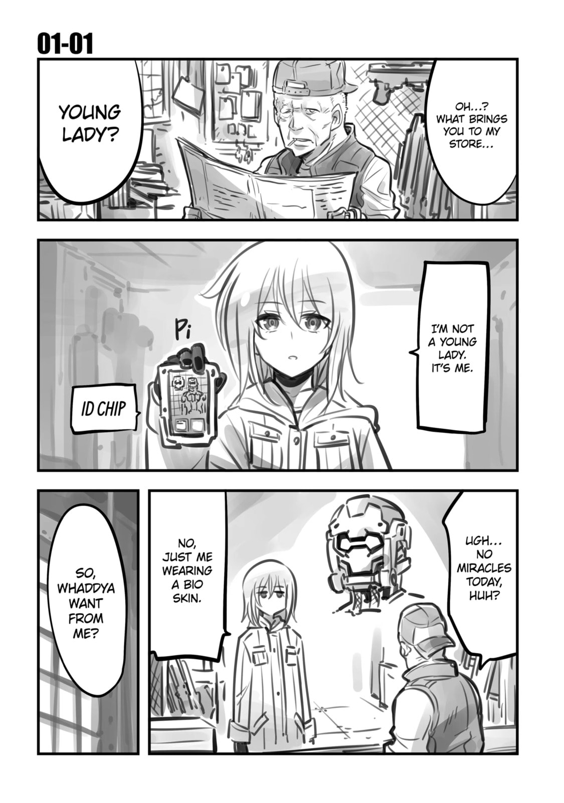 Mechanical Buddy Universe Chapter 1.1 page 2 - 