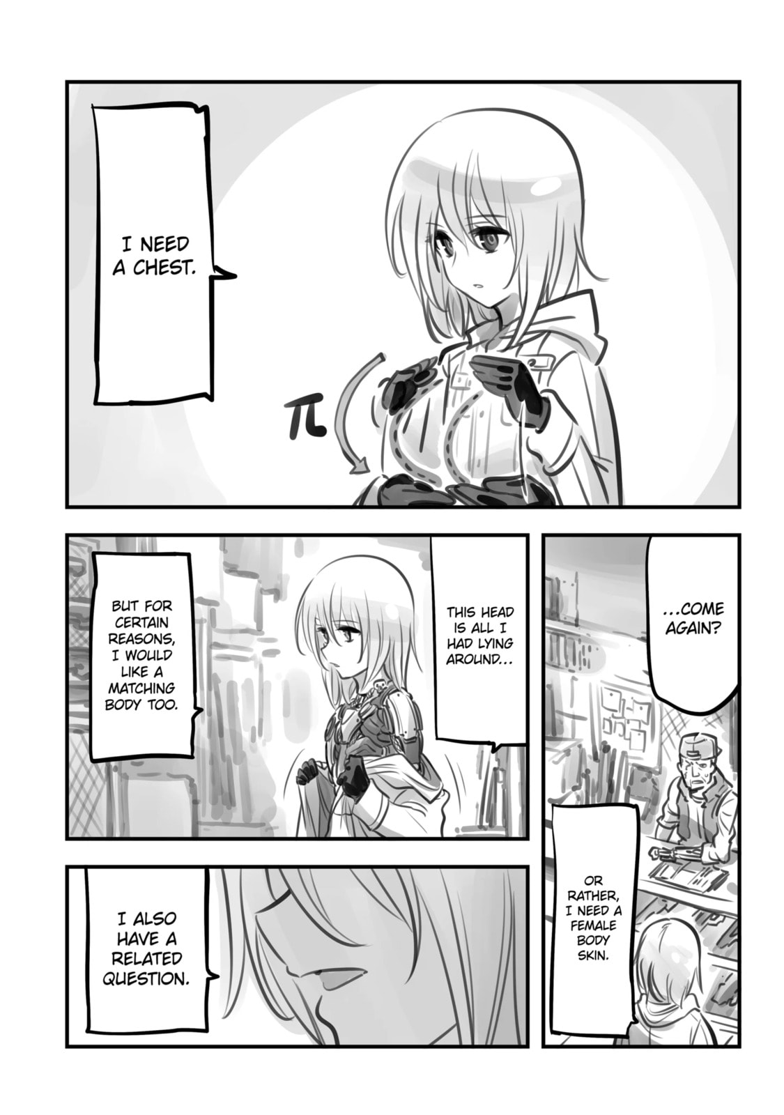 Mechanical Buddy Universe Chapter 1.1 page 3 - 