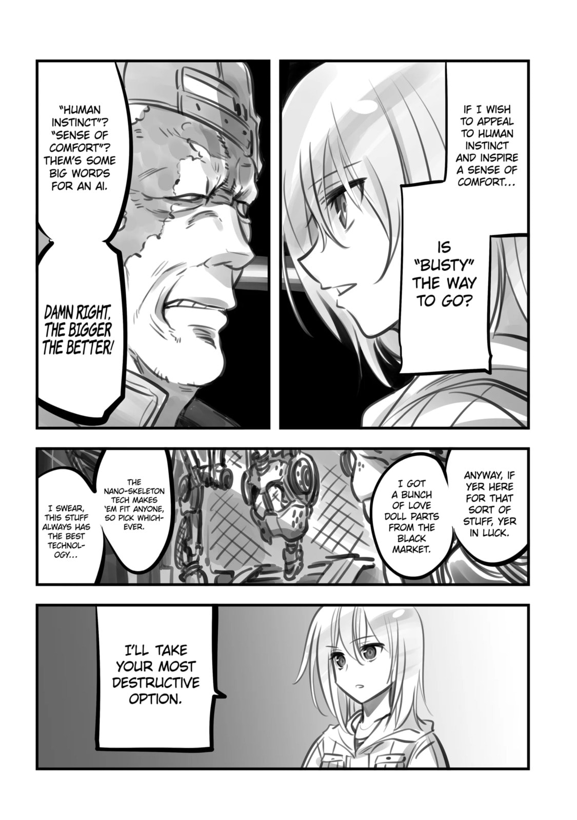 Mechanical Buddy Universe Chapter 1.1 page 4 - 