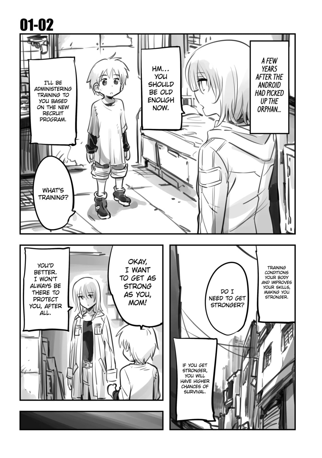 Mechanical Buddy Universe Chapter 1.1 page 6 - 