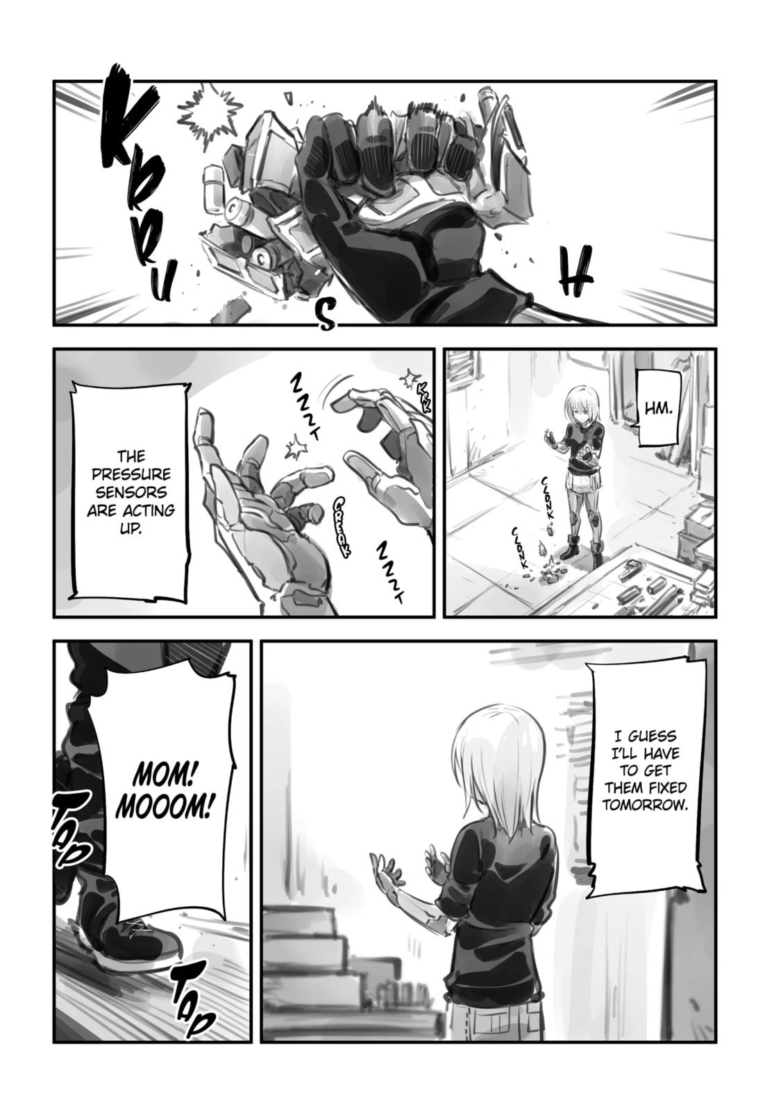 Mechanical Buddy Universe Chapter 1.2 page 3 - 
