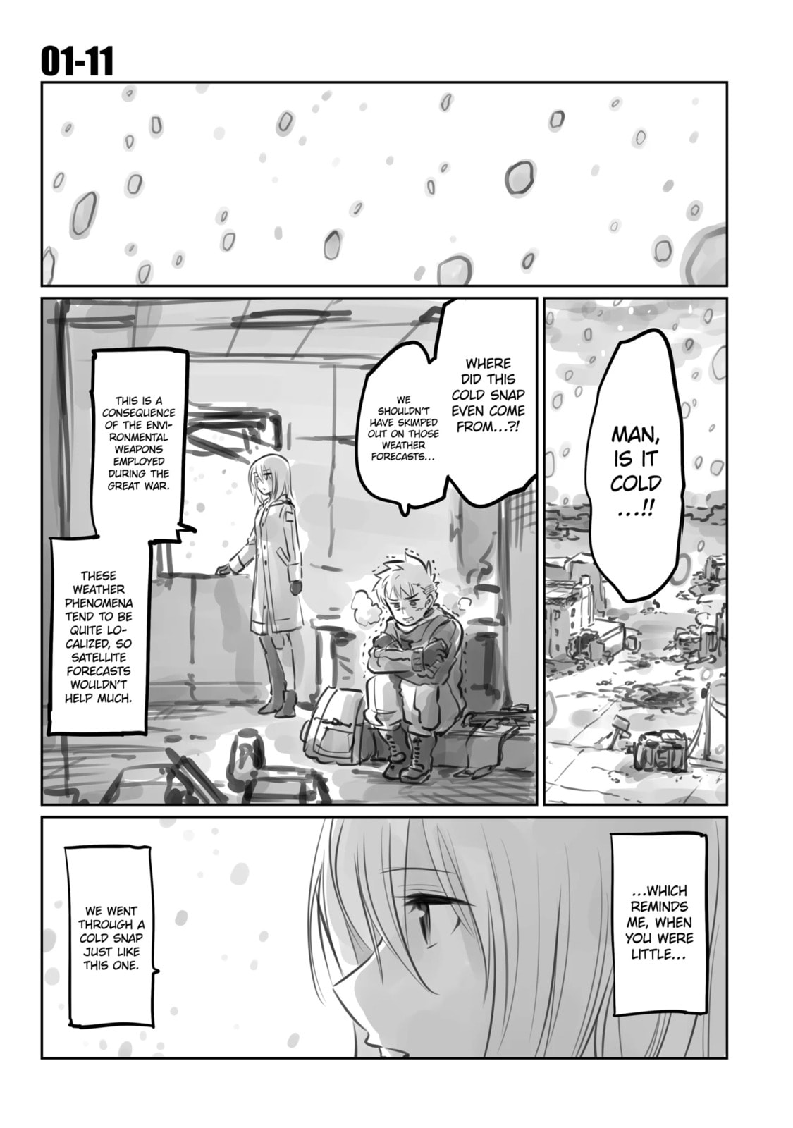 Mechanical Buddy Universe Chapter 1.4 page 1 - 