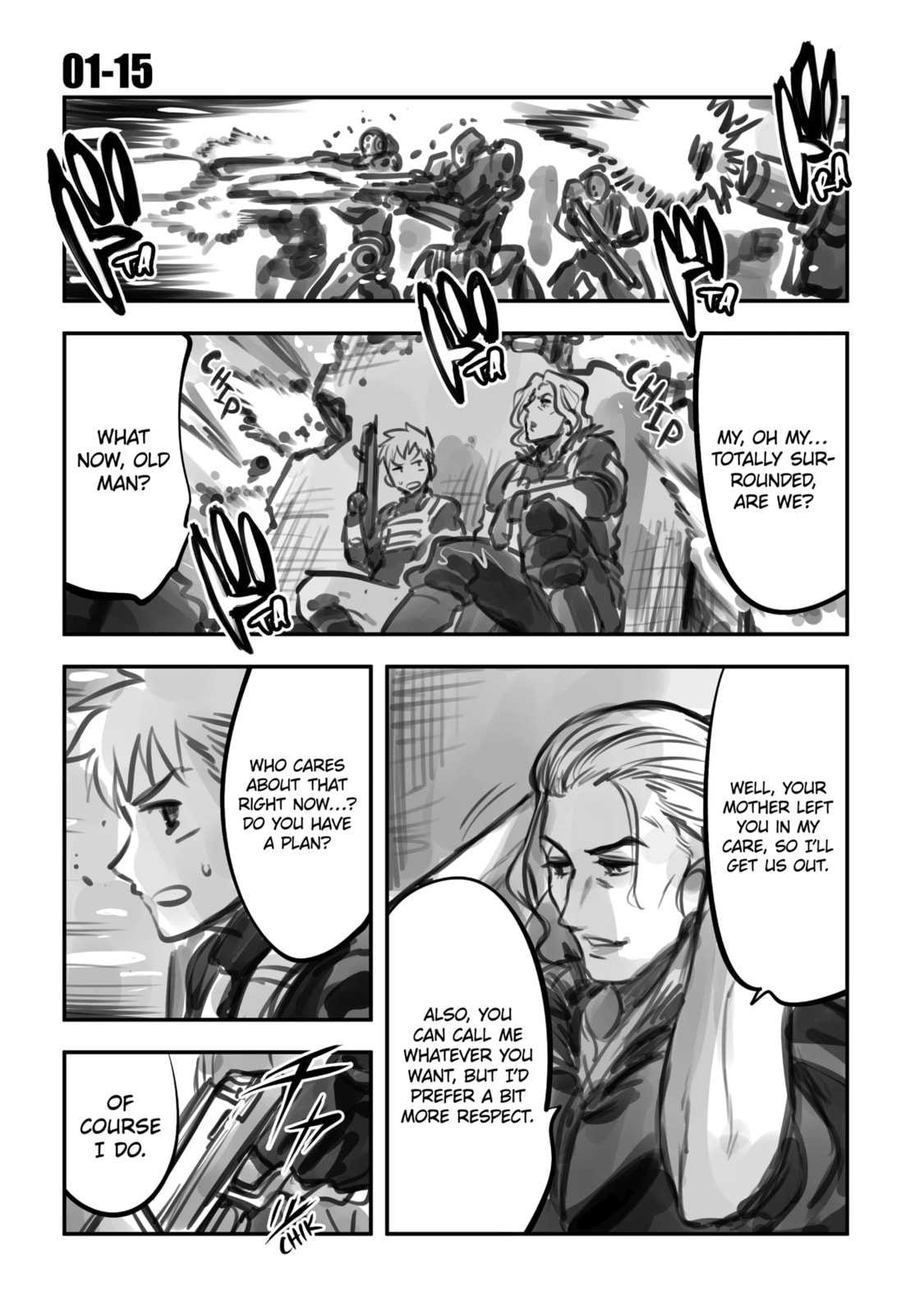 Mechanical Buddy Universe Chapter 1.4 page 11 - 
