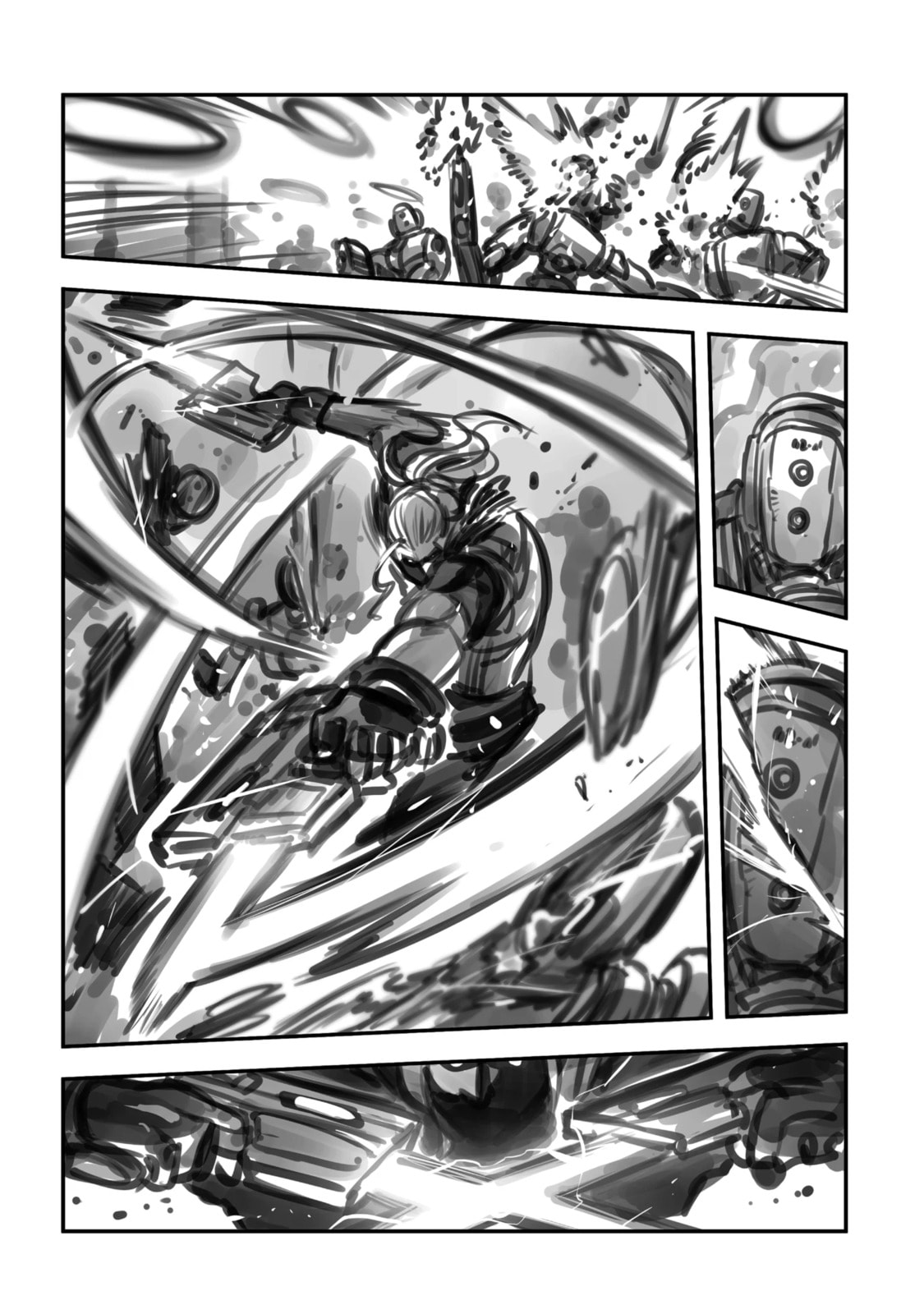 Mechanical Buddy Universe Chapter 1.4 page 13 - 