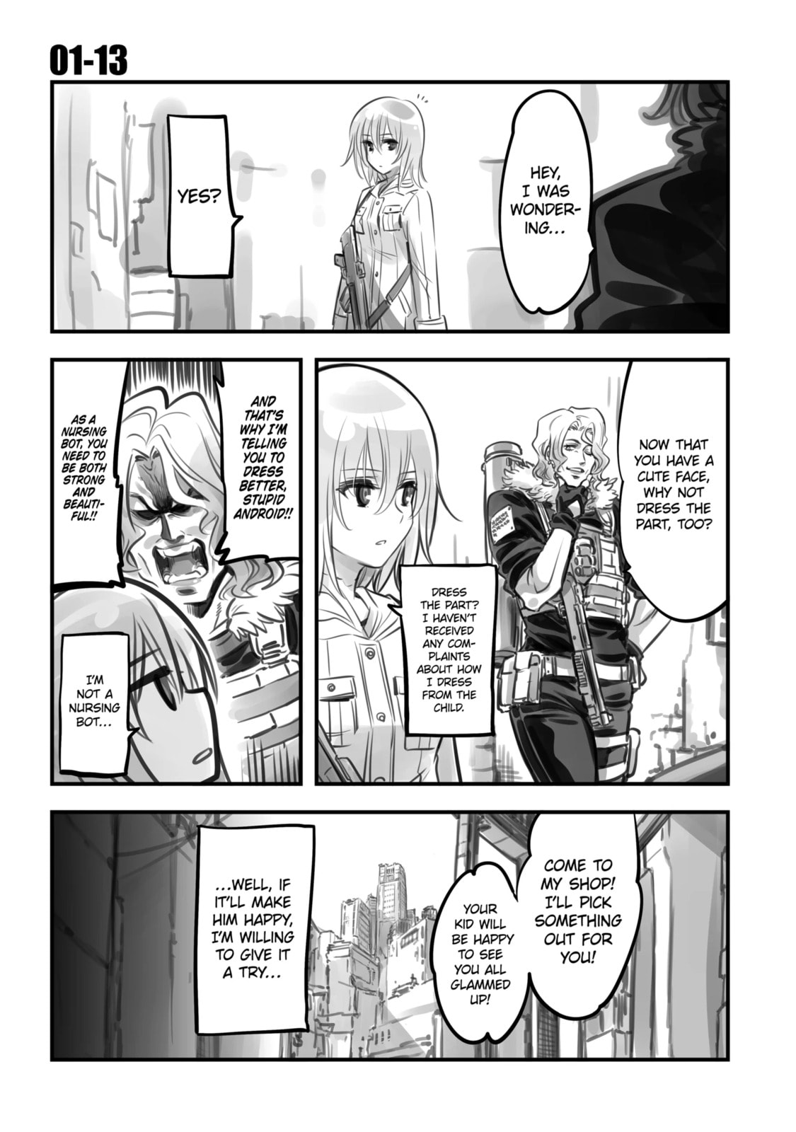 Mechanical Buddy Universe Chapter 1.4 page 7 - 