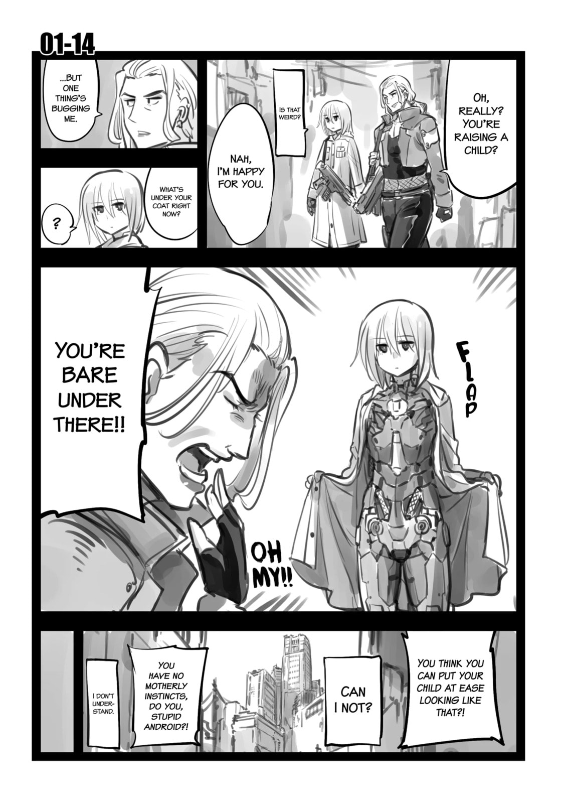 Mechanical Buddy Universe Chapter 1.4 page 9 - 
