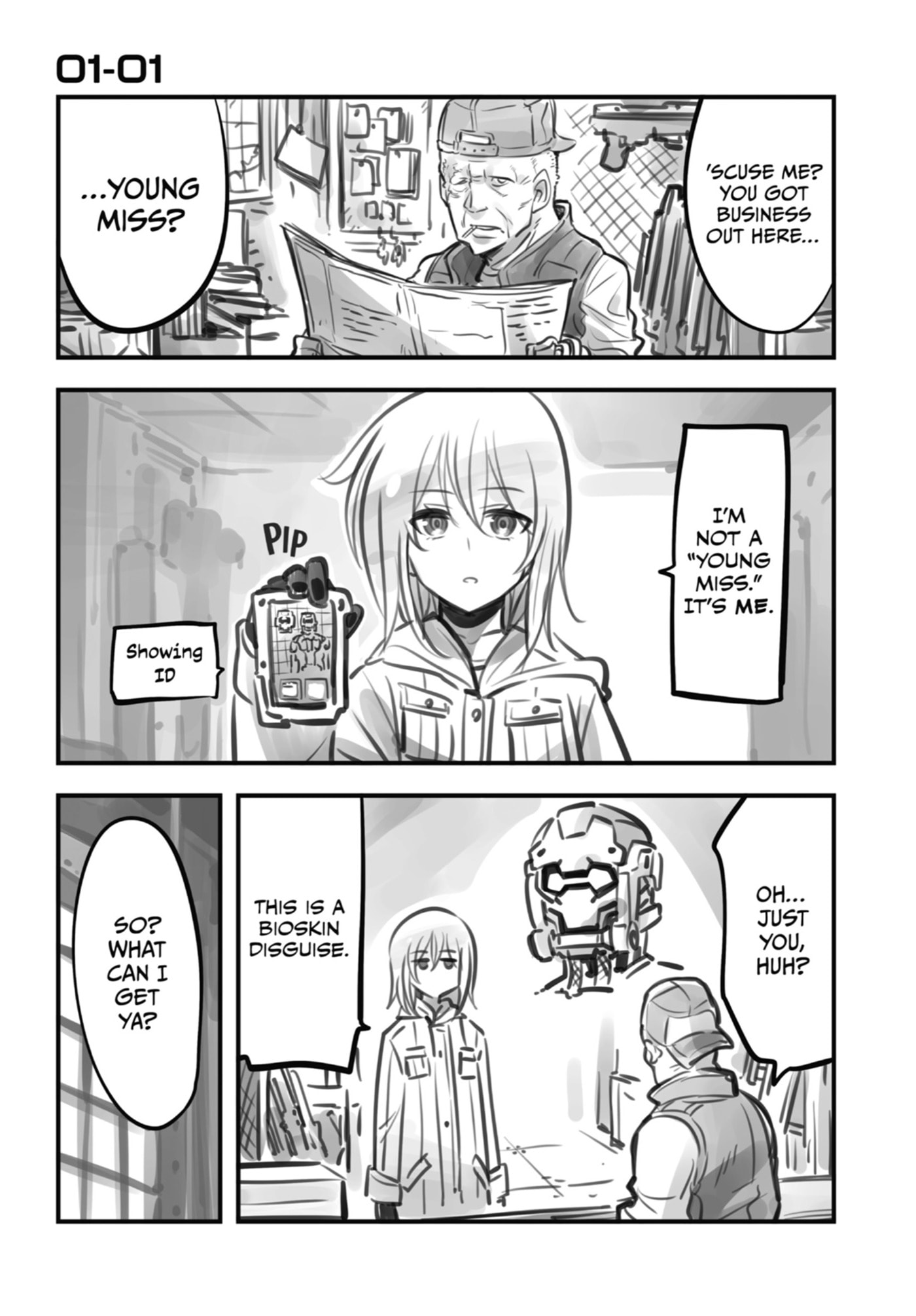 Mechanical Buddy Universe Chapter 1 page 2 - 