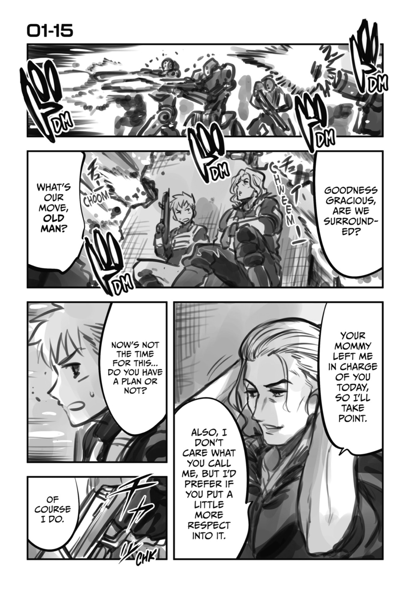 Mechanical Buddy Universe Chapter 1 page 46 - 