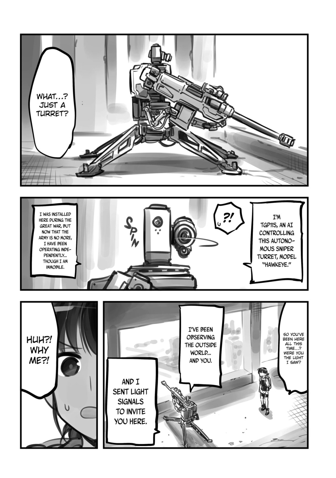 Mechanical Buddy Universe Chapter 2.1 page 4 - 