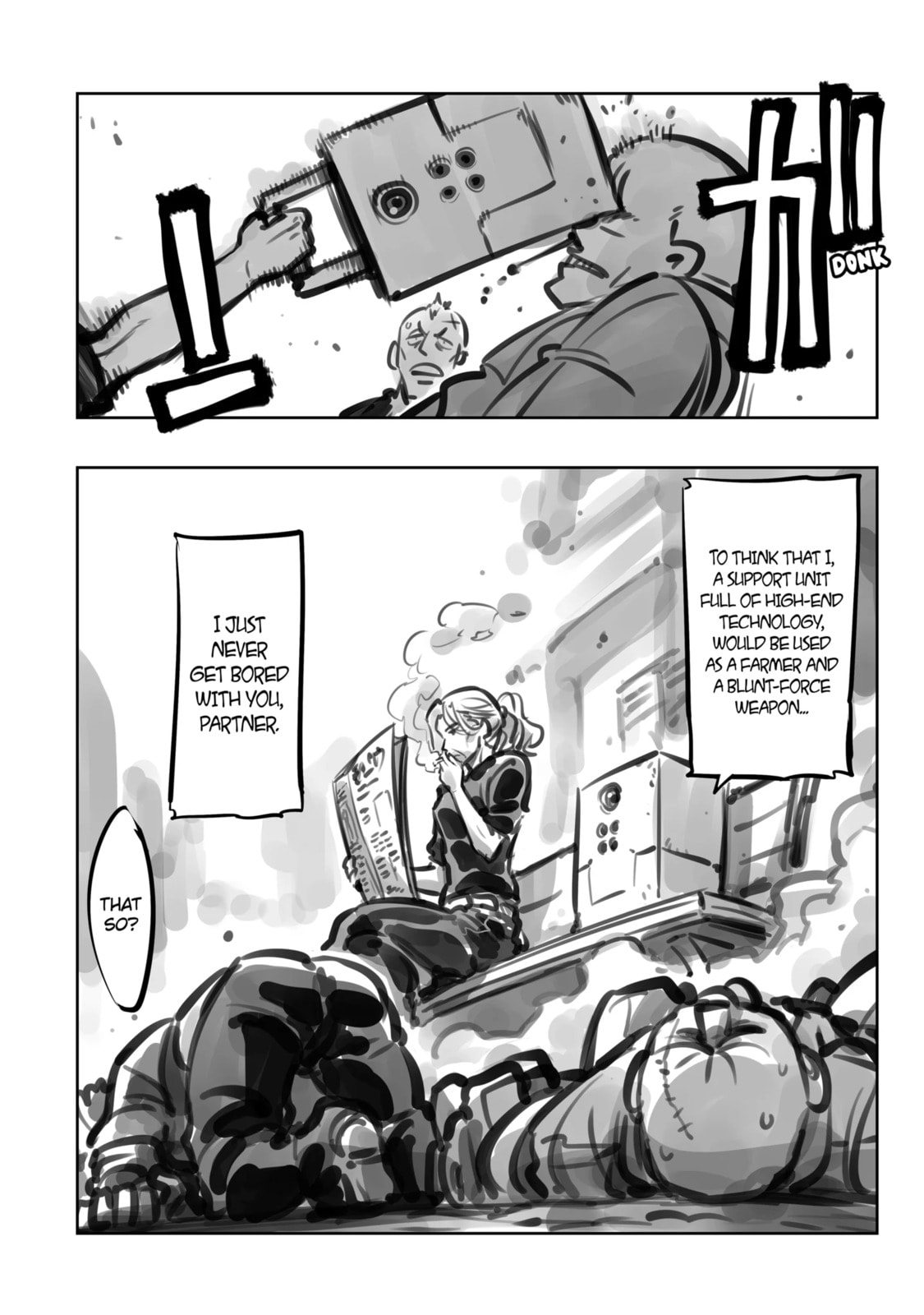 Mechanical Buddy Universe Chapter 3.3 page 2 - 