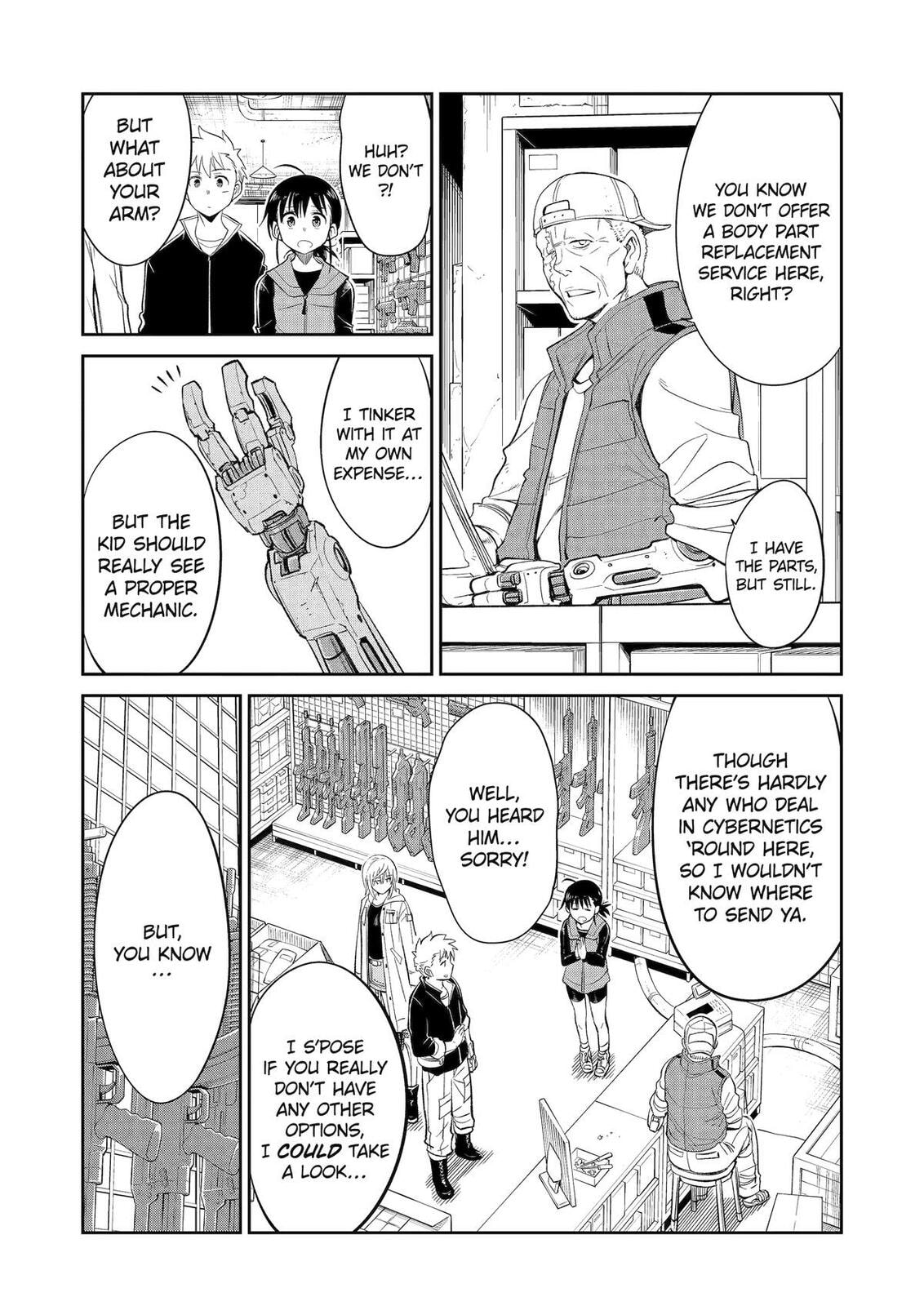 Mechanical Buddy Universe Chapter 35 page 7 - 