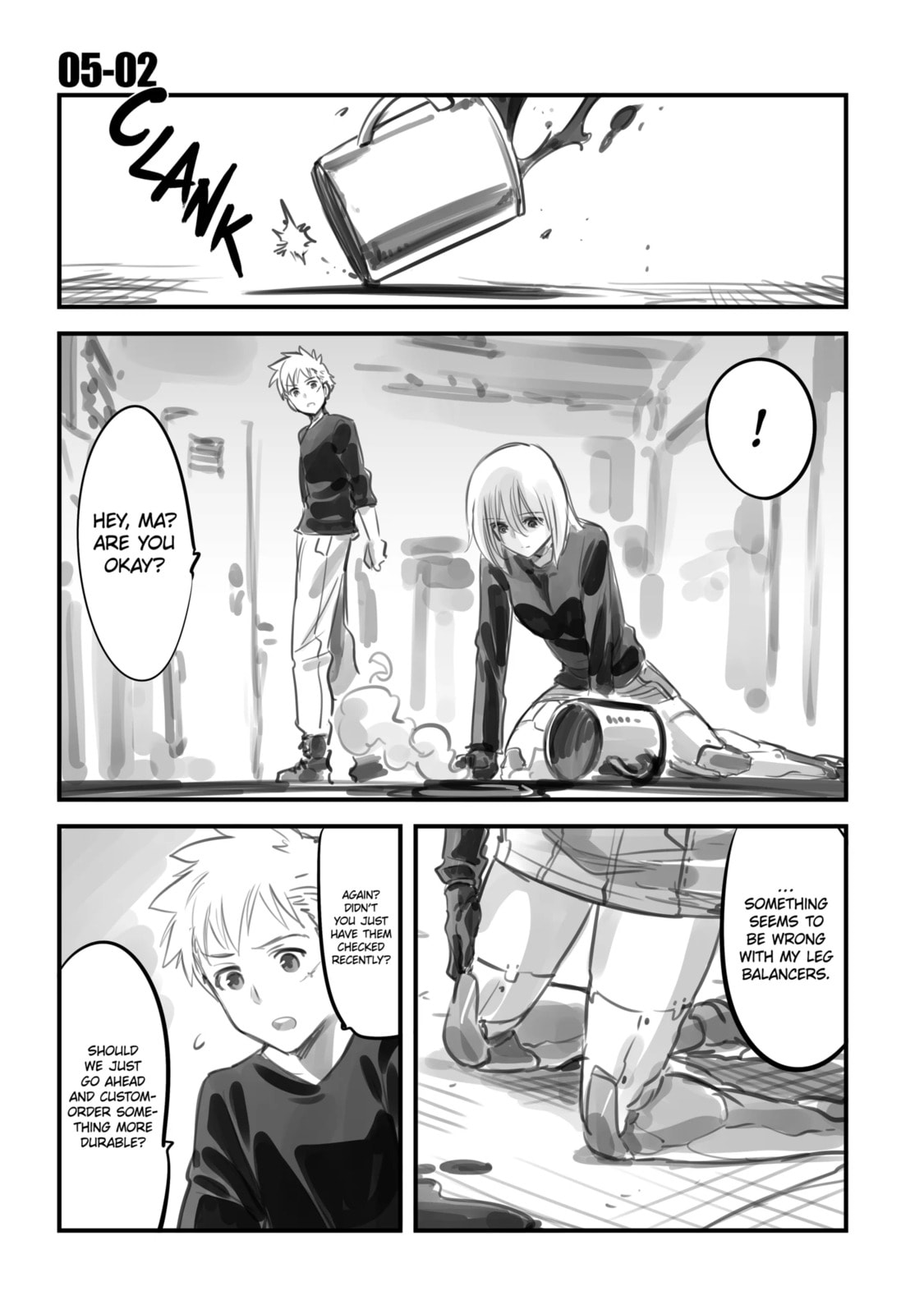 Mechanical Buddy Universe Chapter 5.1 page 4 - 