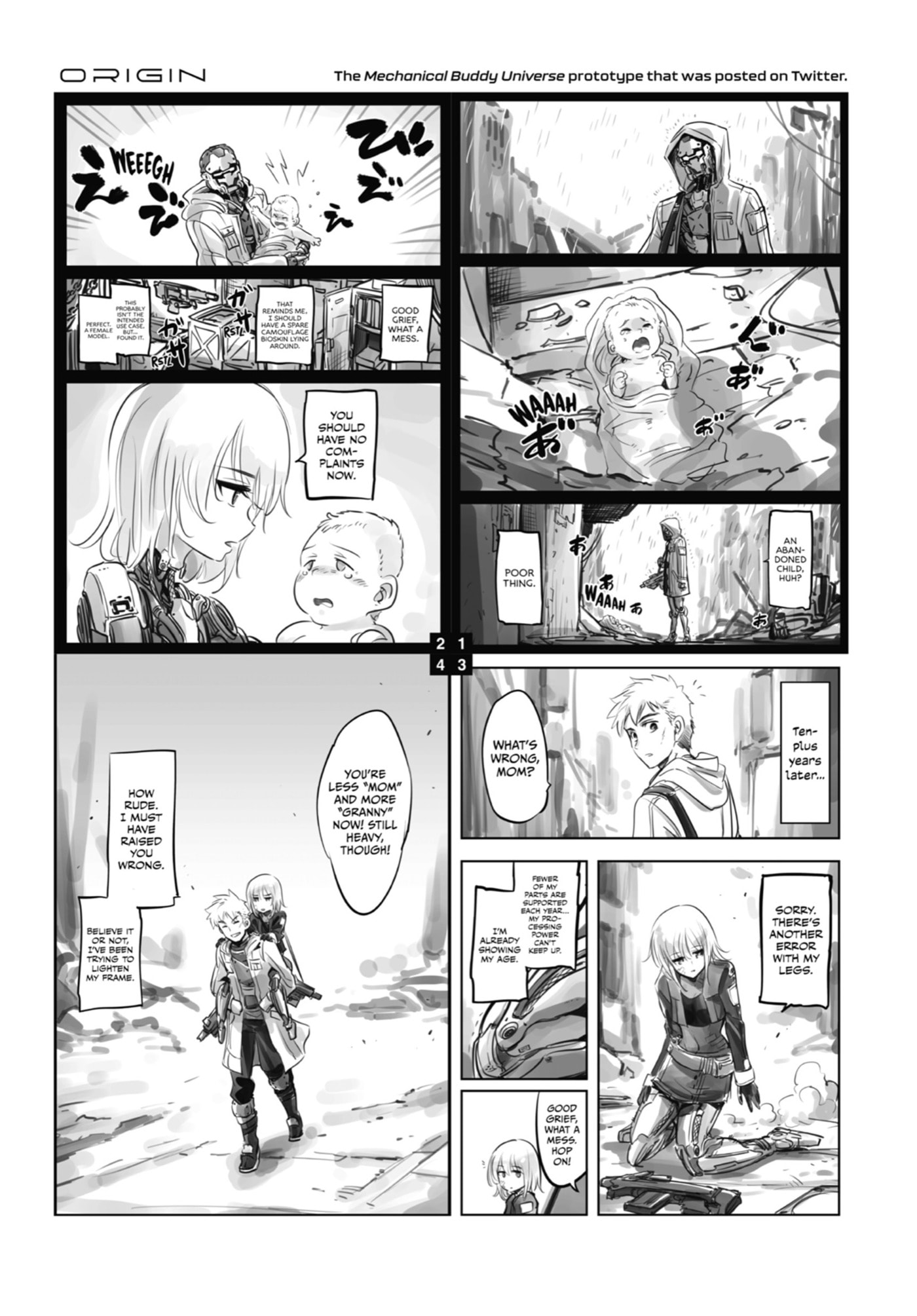 Mechanical Buddy Universe Chapter 6 page 40 - 