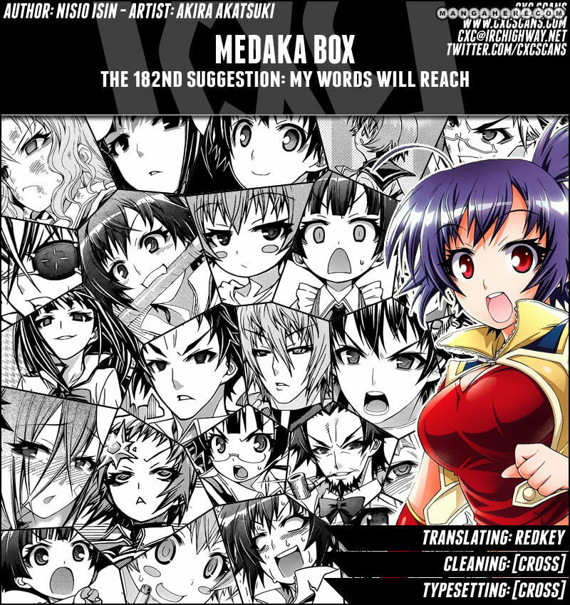 Medaka Box (Colored) Chapter 182 page 1 - 
