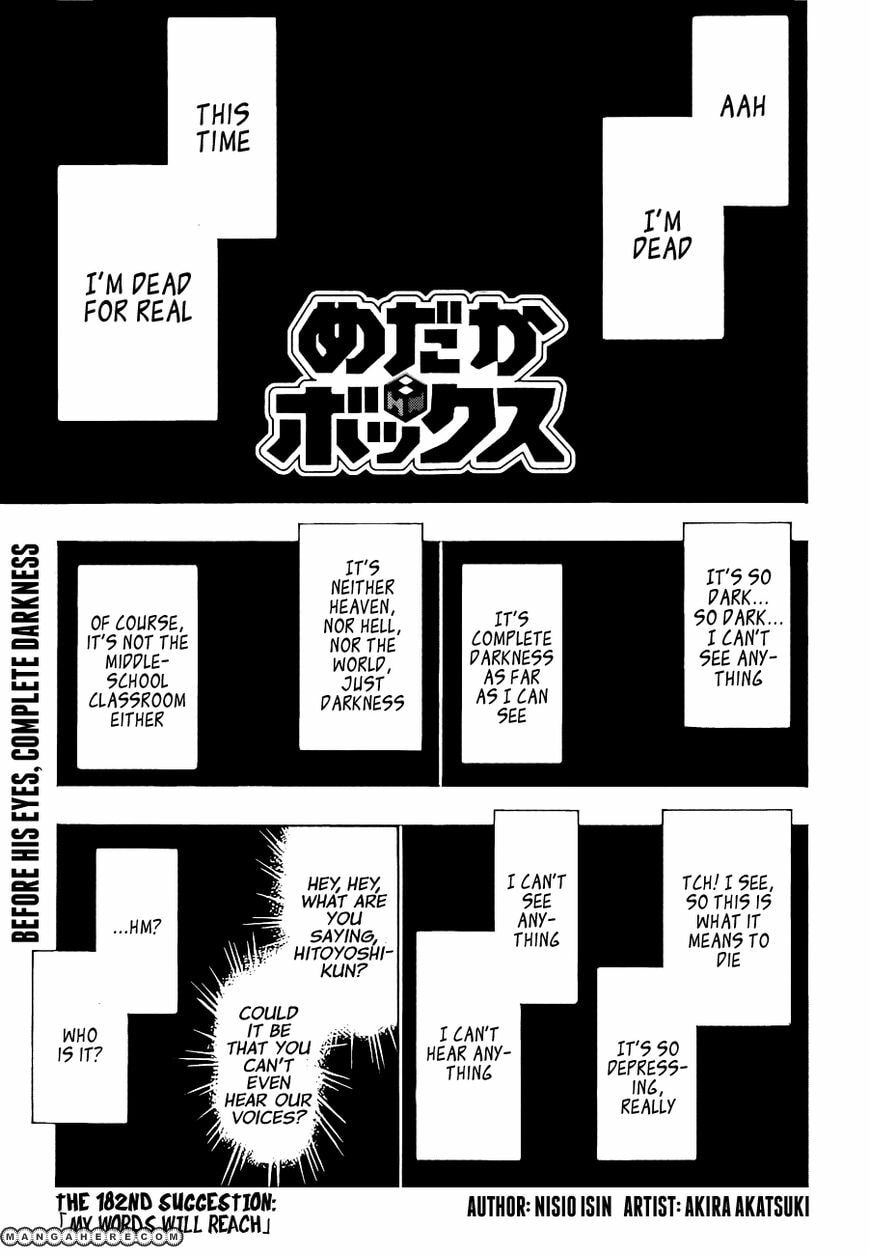 Medaka Box (Colored) Chapter 182 page 3 - 