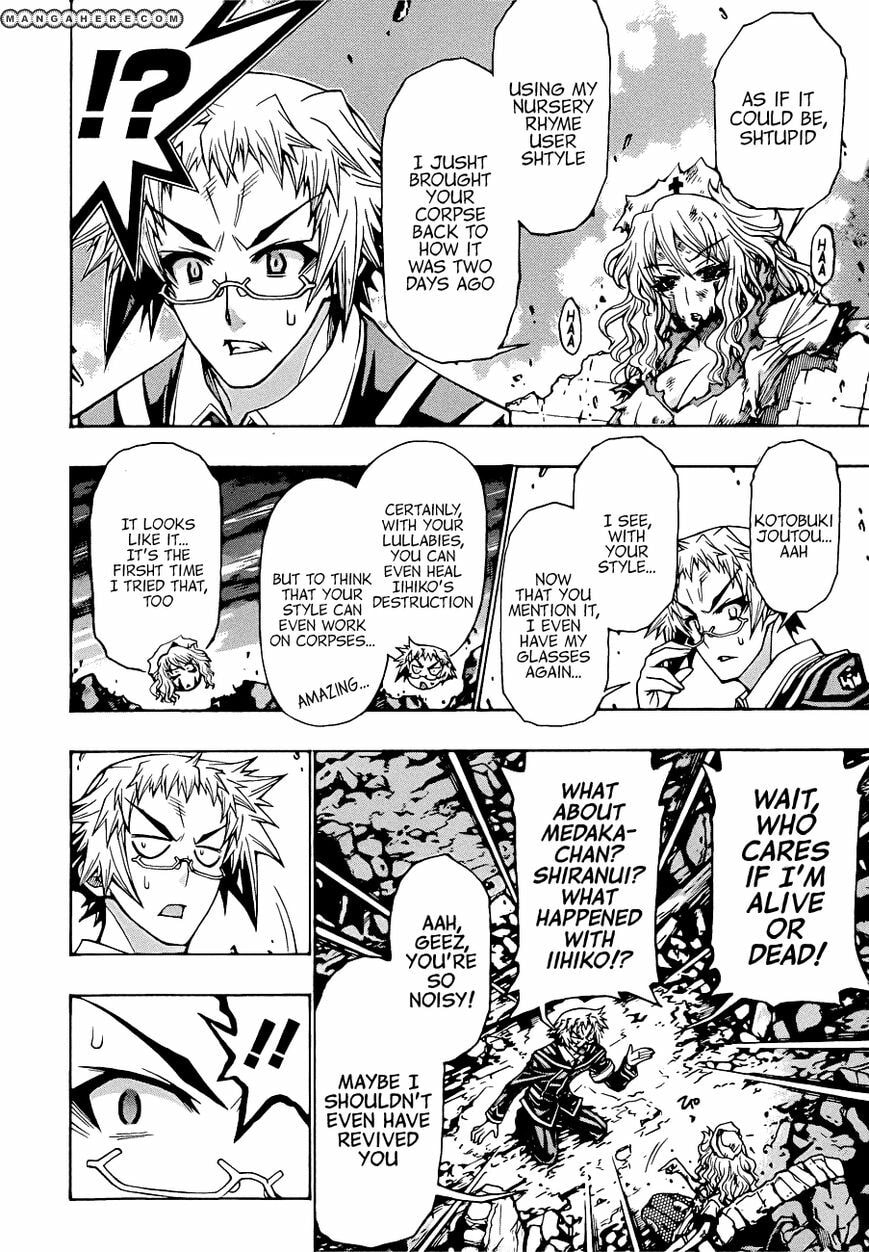 Medaka Box (Colored) Chapter 182 page 6 - 