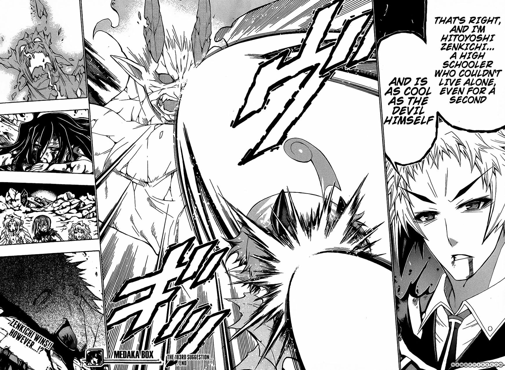 Medaka Box (Colored) Chapter 183 page 20 - 
