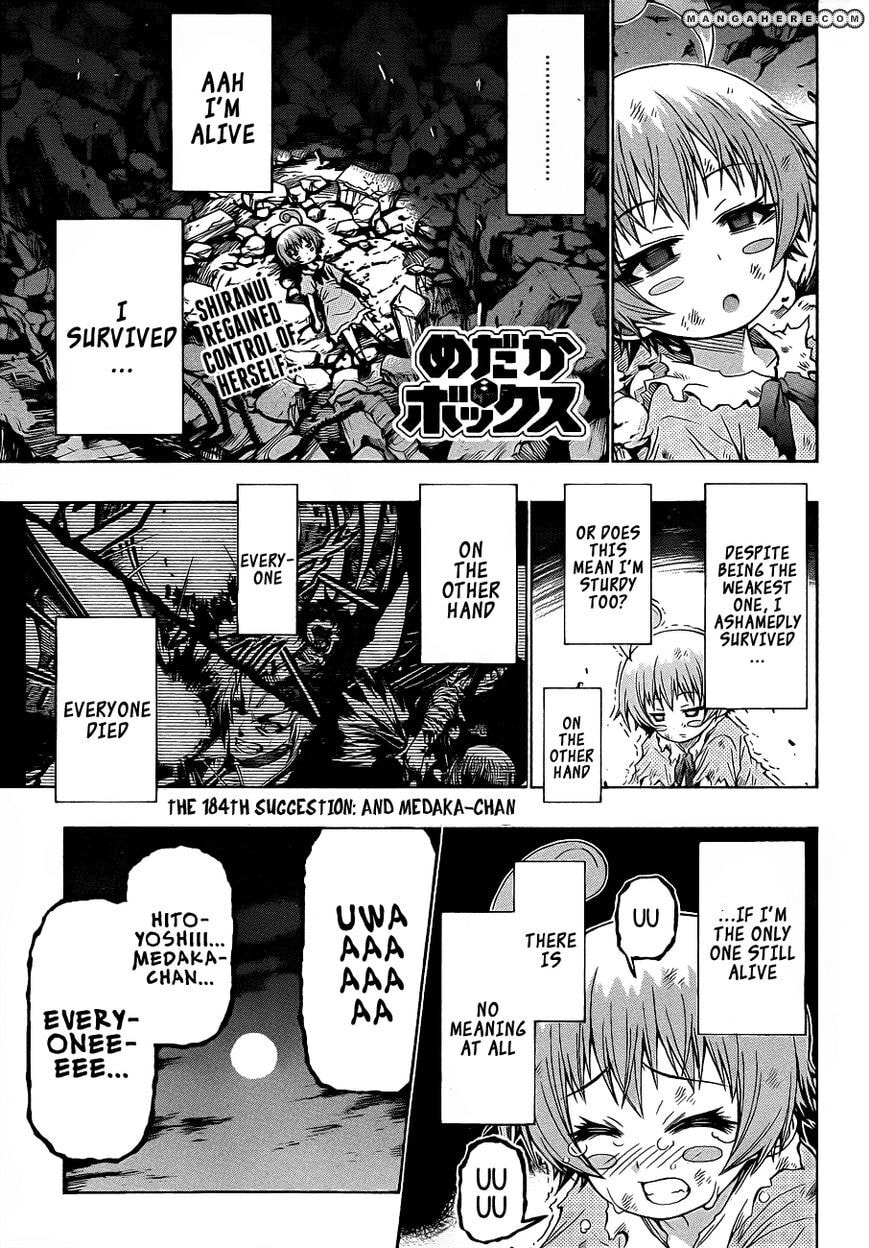 Medaka Box (Colored) Chapter 184 page 3 - 