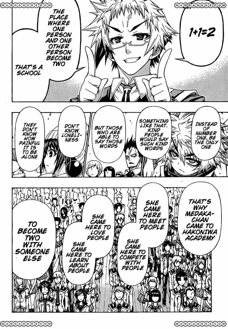 Medaka Box (Colored) Chapter 185 page 8 - 
