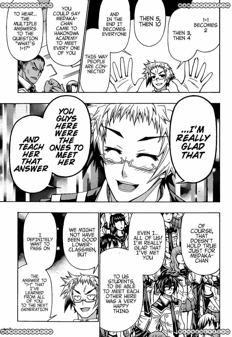 Medaka Box (Colored) Chapter 185 page 9 - 