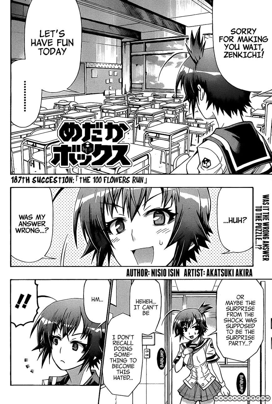 Medaka Box (Colored) Chapter 187 page 4 - 