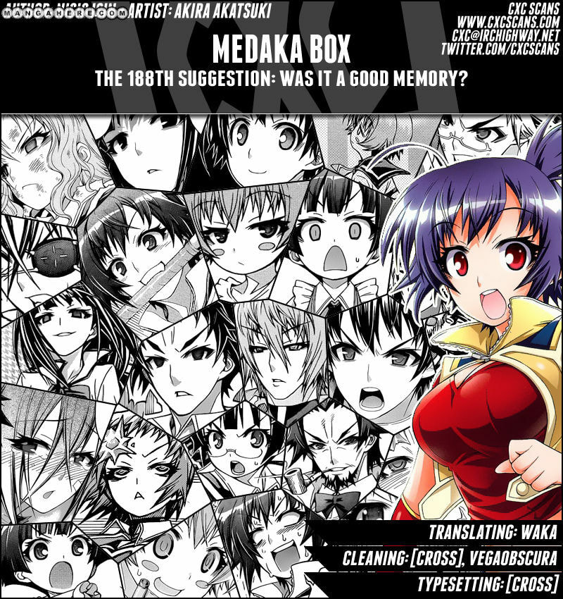 Medaka Box (Colored) Chapter 188 page 1 - 
