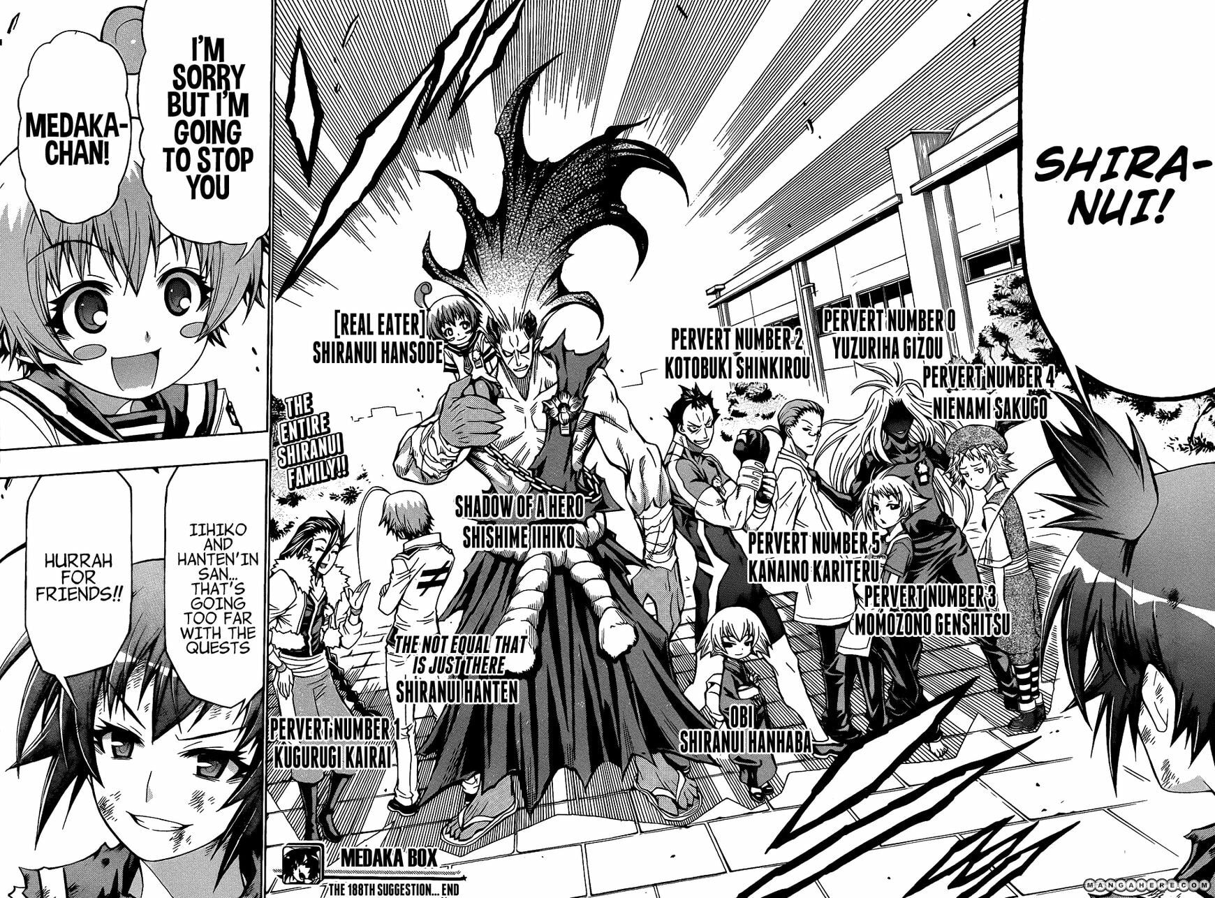 Medaka Box (Colored) Chapter 188 page 18 - 