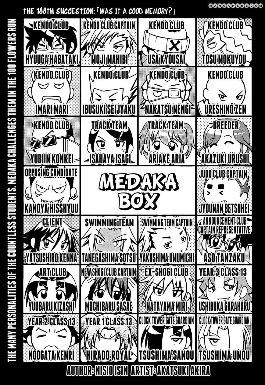 Medaka Box (Colored) Chapter 188 page 3 - 