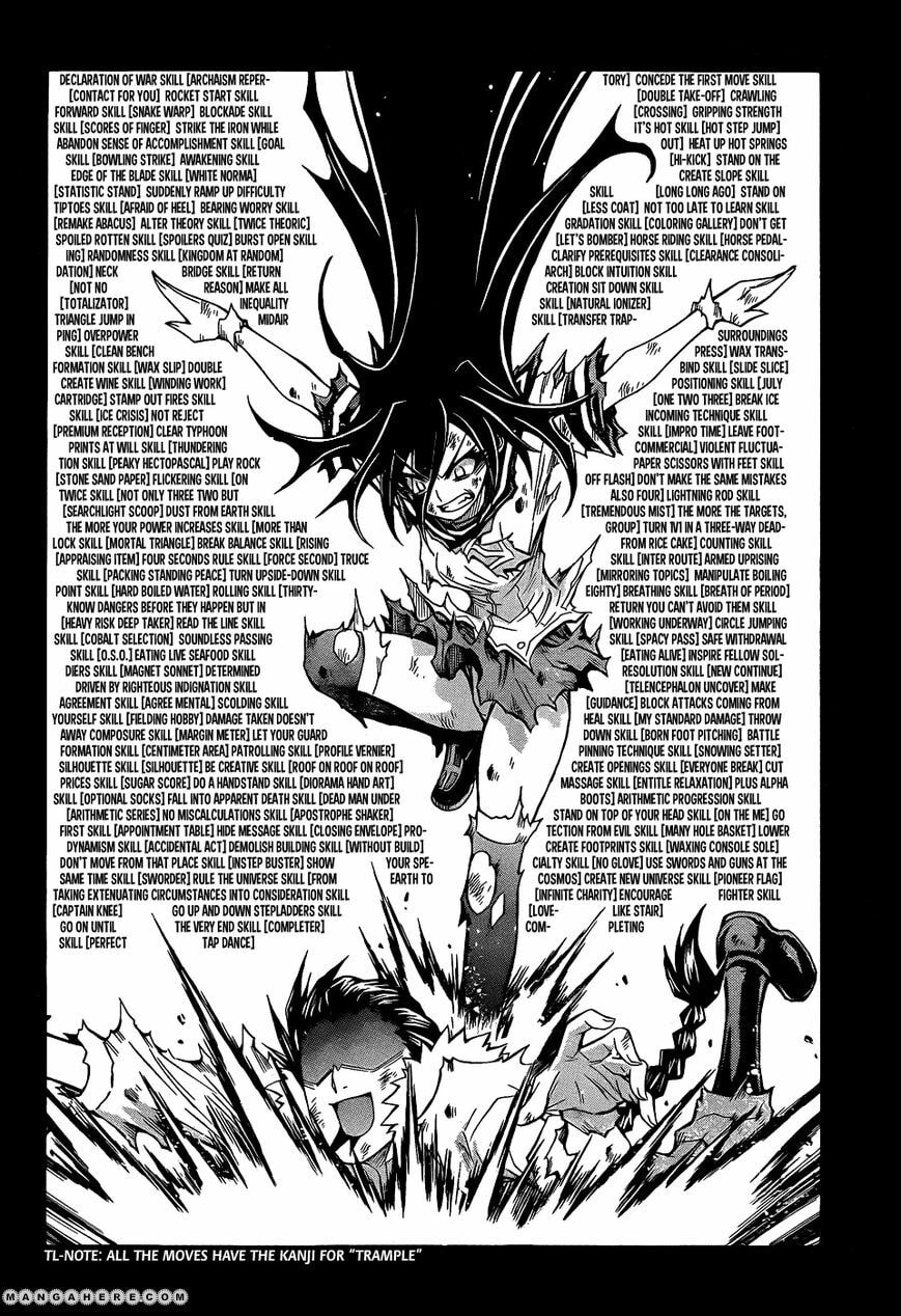 Medaka Box (Colored) Chapter 189 page 4 - 