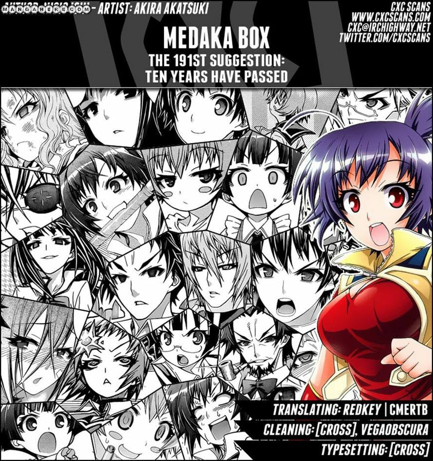 Medaka Box (Colored) Chapter 191 page 18 - 