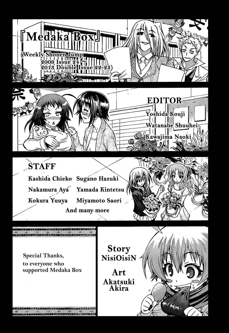 Medaka Box (Colored) Chapter 192 page 22 - 